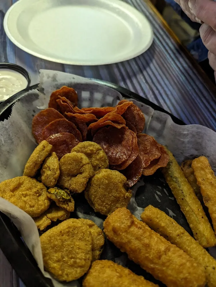 Spicy Fried Pickles